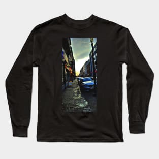 Sunset over the city Long Sleeve T-Shirt